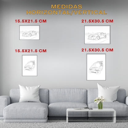 Cuadro LED Nocturno