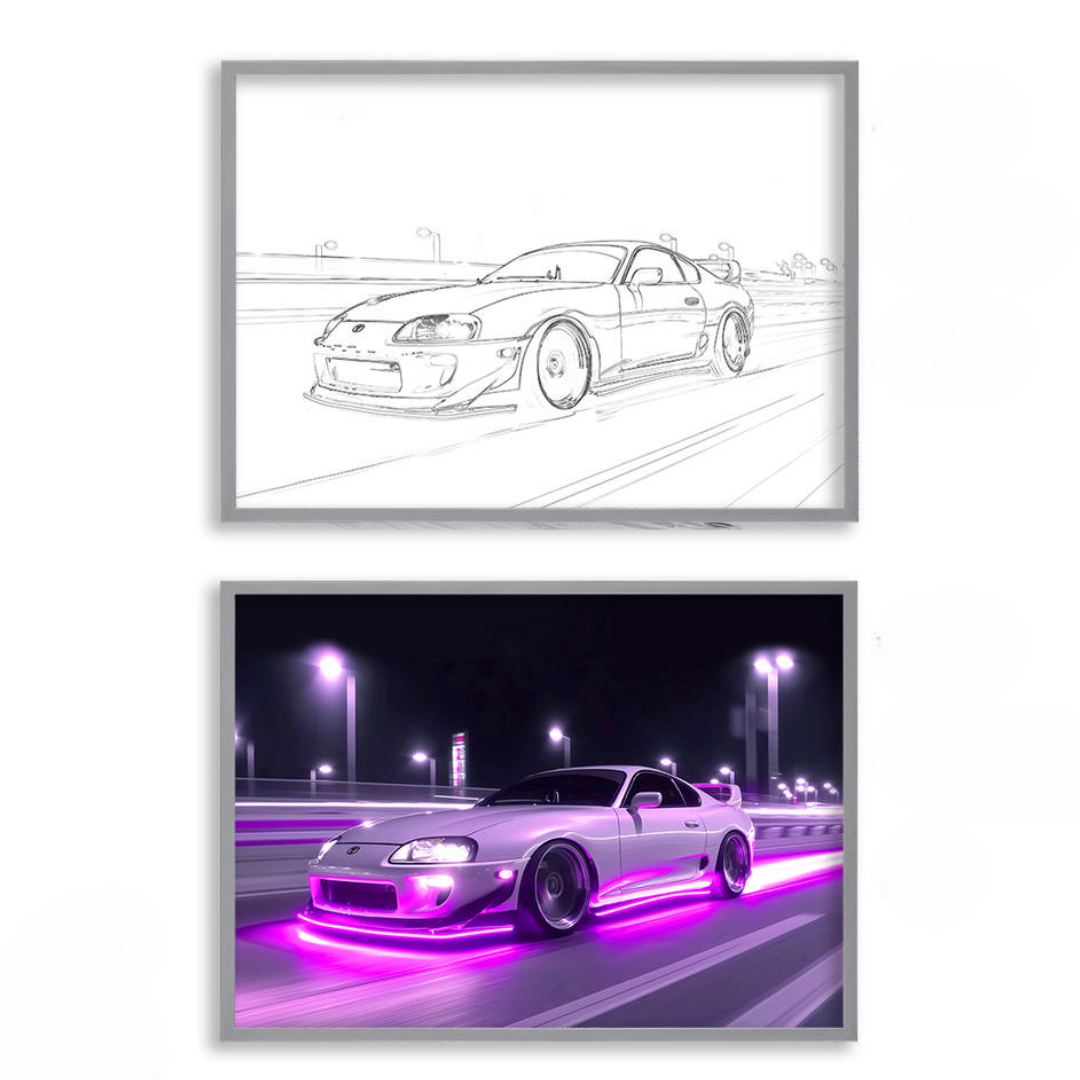 Cuadro LED Nocturno